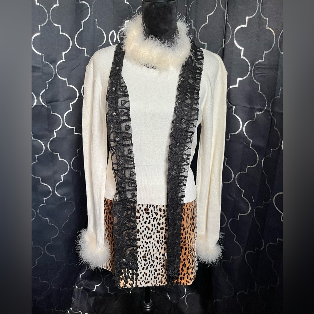 Black Lace scarf